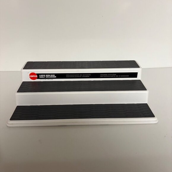 Copco Large Non-Skid 3-Tier Shelf Cabinet Organizer - Picture 1 of 9